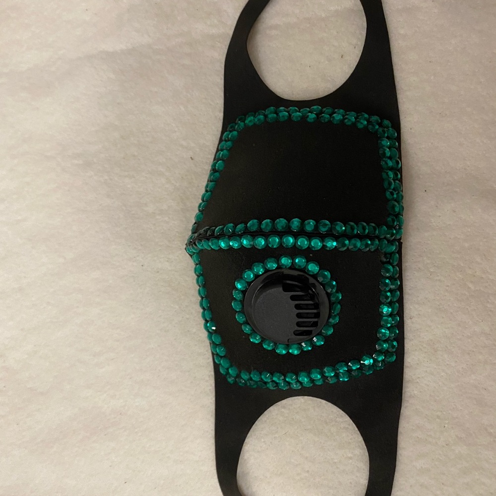 Green Gemstone Face Mask